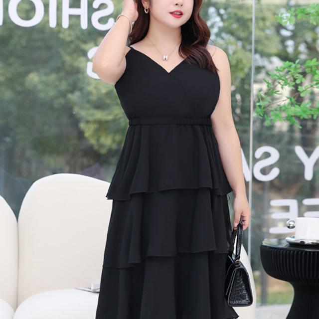 ティアードキャミワンピース