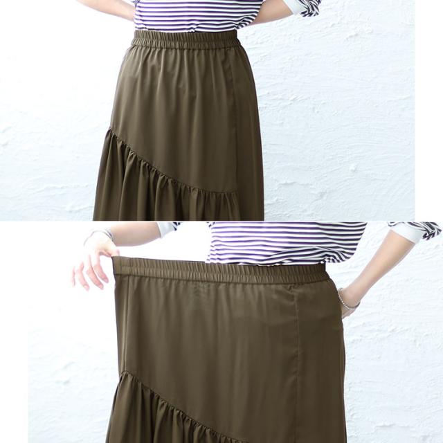 変形ティアードスカート