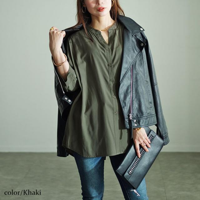 前後ボタンスキッパーシャツ