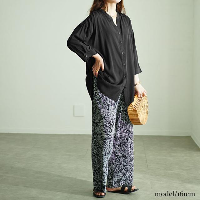 前後ボタンスキッパーシャツ