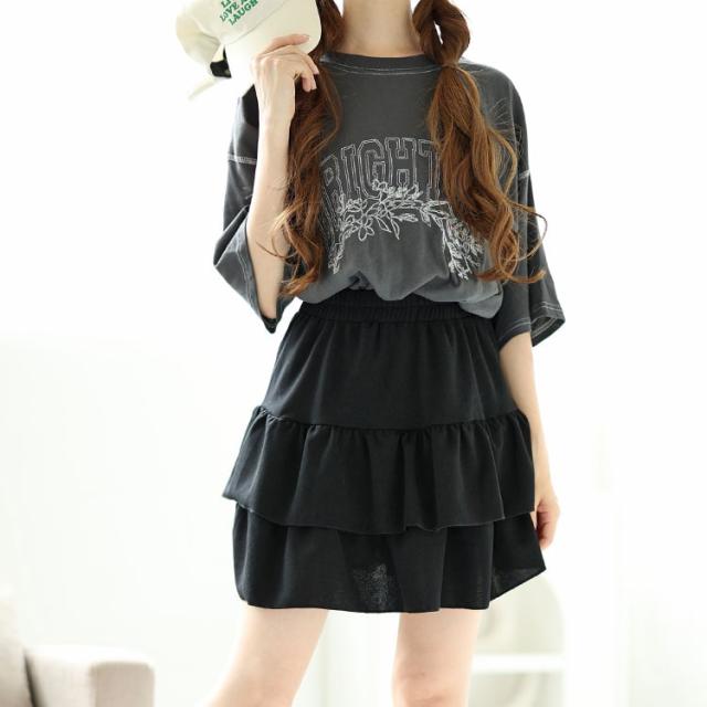 ティアードミニスカート