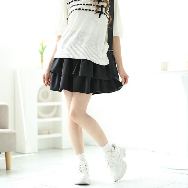 ティアードミニスカート