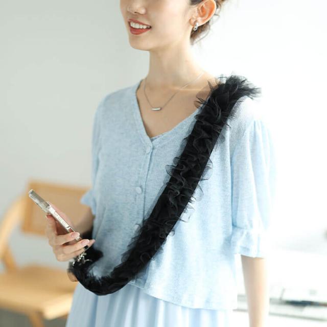 ワイドレーススマホストラップ＆バッグショルダー