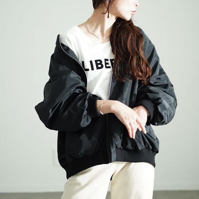 オーバーサイズMA-1ジャケット