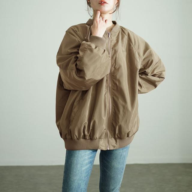 オーバーサイズMA-1ジャケット