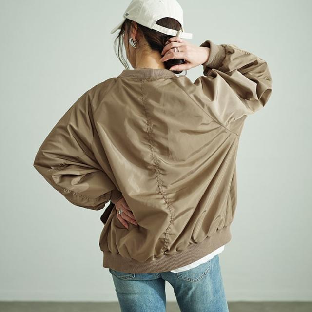 オーバーサイズMA-1ジャケット