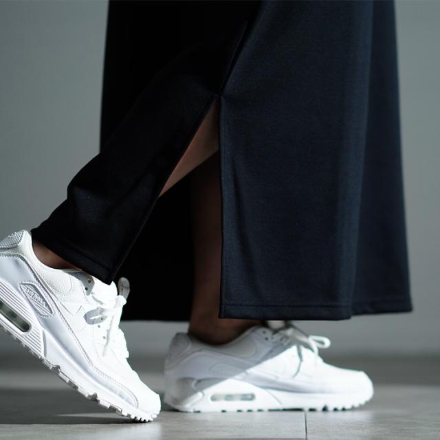 ハーフジップサイドスリットワンピース