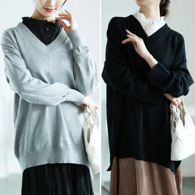 花柄シアーシャーリング付け襟