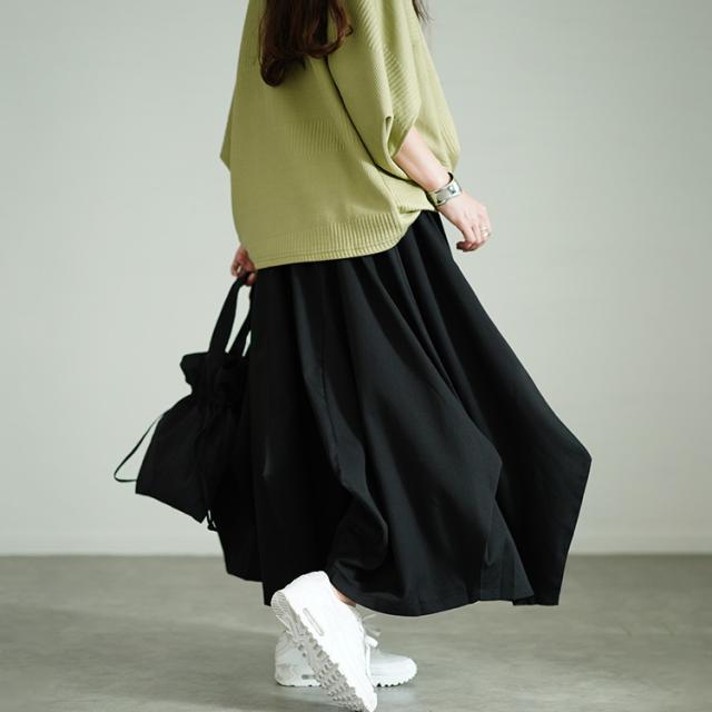 変形ワイドバルーンパンツ