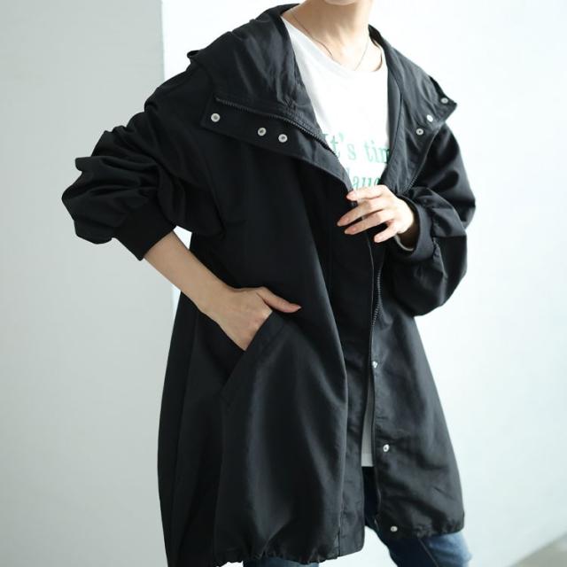 ナイロンモンスターパーカーコート