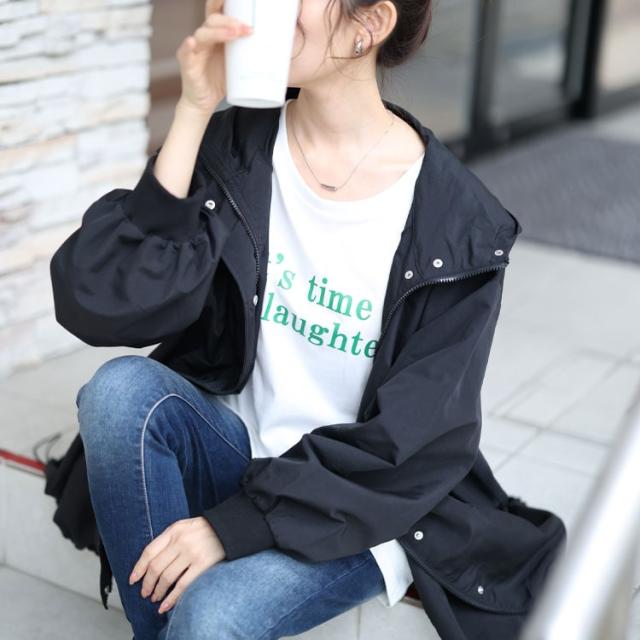 ナイロンモンスターパーカーコート