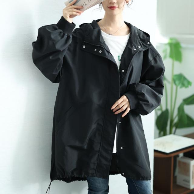 ナイロンモンスターパーカーコート