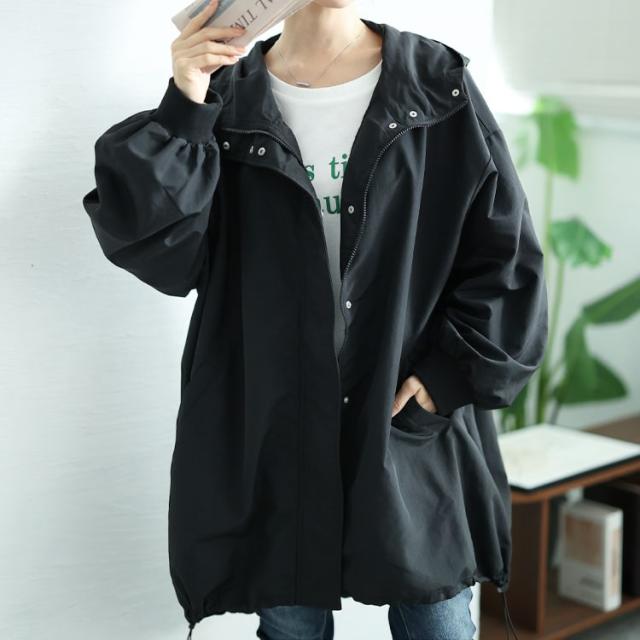 ナイロンモンスターパーカーコート