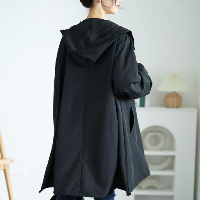 ナイロンモンスターパーカーコート