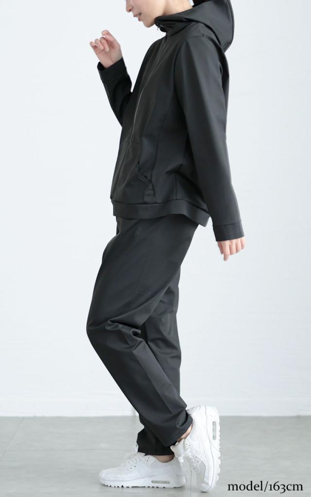 超発汗！着るだけダイエットポケット付きパーカーサウナスーツ