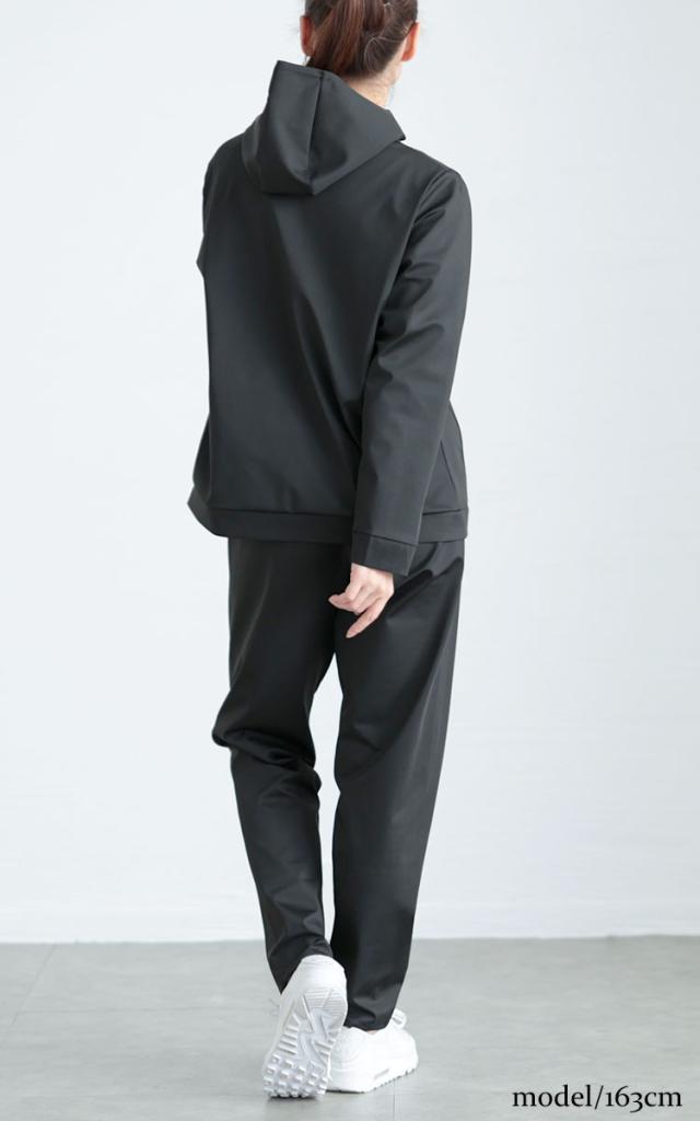 超発汗！着るだけダイエットポケット付きパーカーサウナスーツ