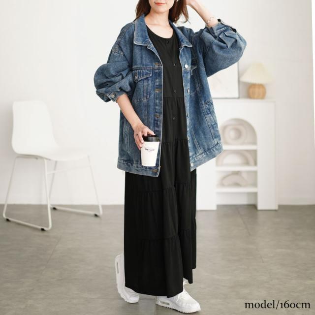 キャンディスリーブティアードワンピース