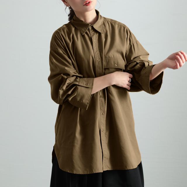 オーバーサイズシャツ