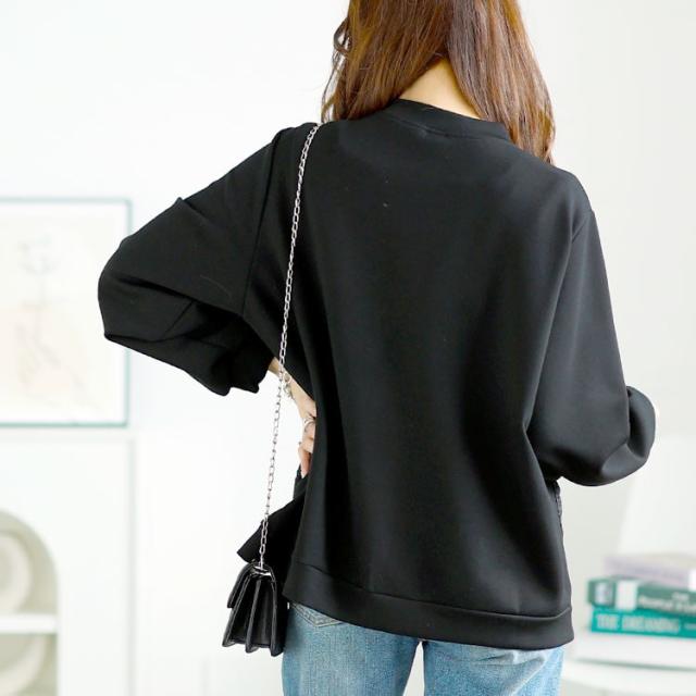 花柄ポケットVネックカーディガン