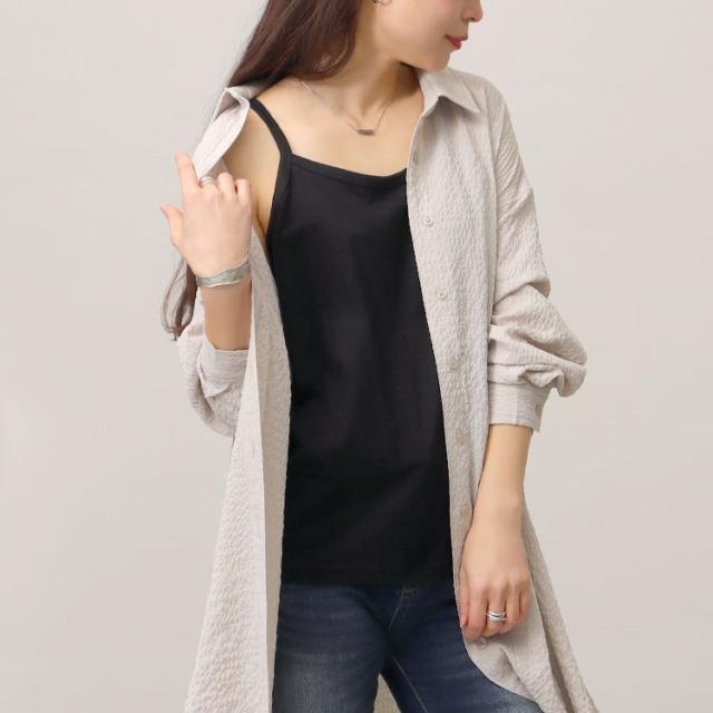 選べる2タイプ!ストレッチコットンタンクトップorキャミソール