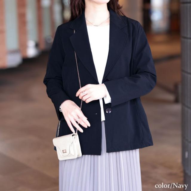 軽量ストレッチテーラードジャケット