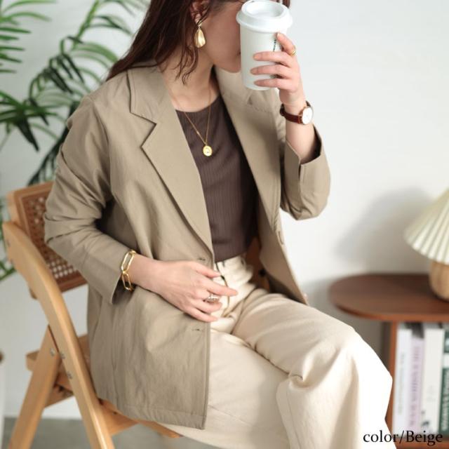 軽量ストレッチテーラードジャケット