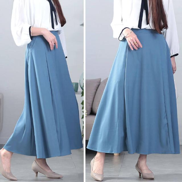 ダブルポケットフレアスカート