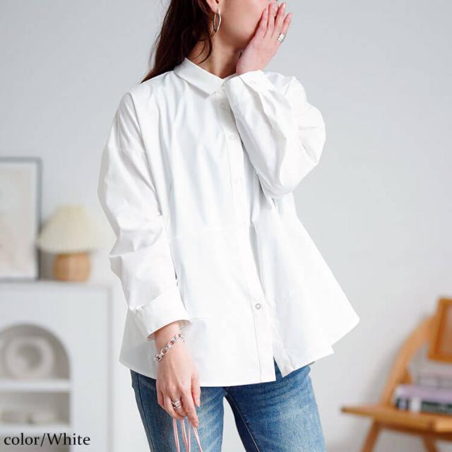 キテ楽ウエストメイクシャツ