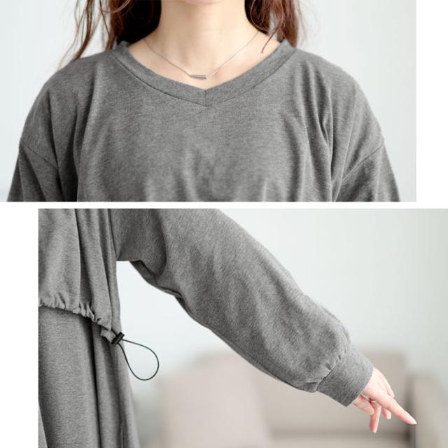 ドロストレイヤードワンピース