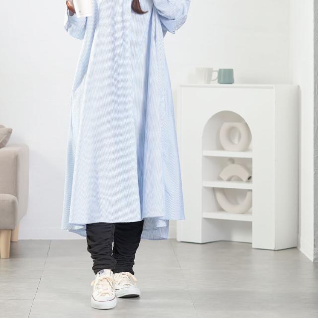 裾くしゅくしゅレギンス