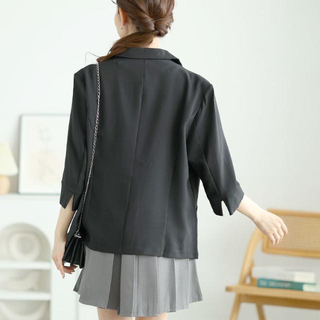 七分袖テーラードジャケット