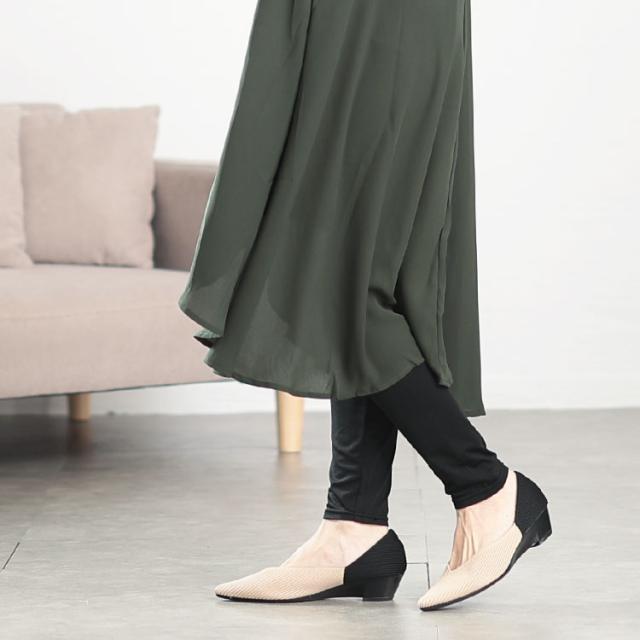 吸水速乾ストレッチ10分丈レギンス