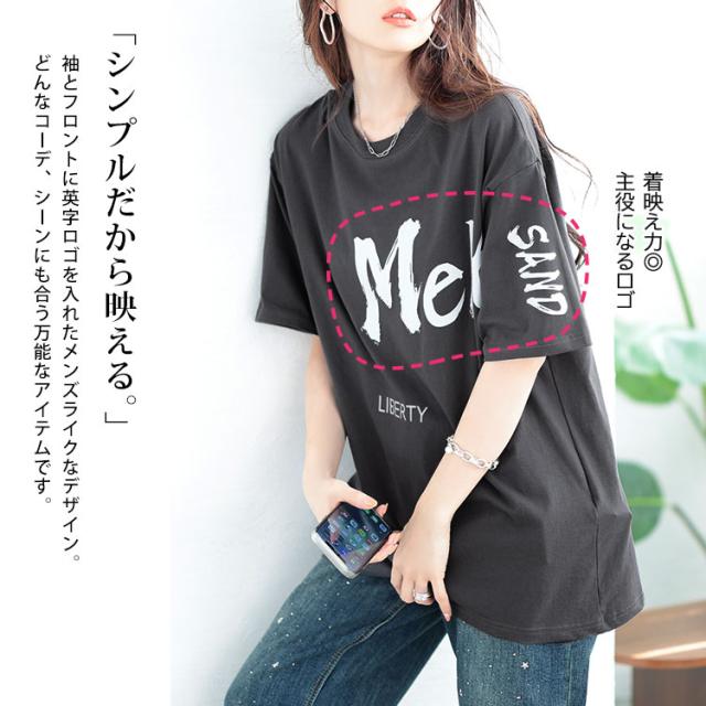 ビッグロゴコットンTシャツ