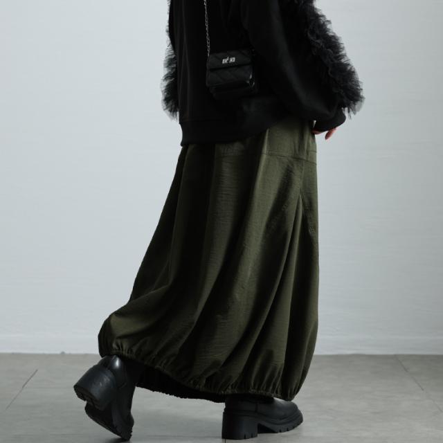 切り替えタックバルーンスカート