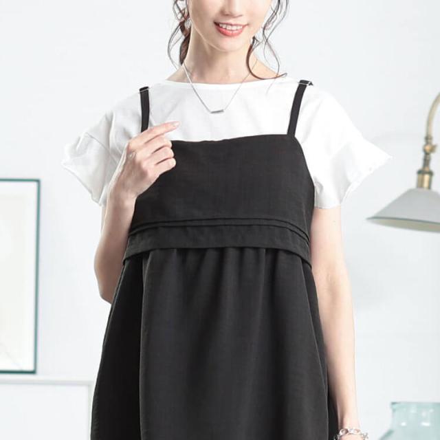 接触冷感&UVカットペプラムキャミビスチェ