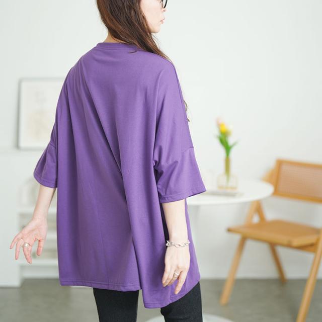 ビッグプリントオーバーサイズTシャツ