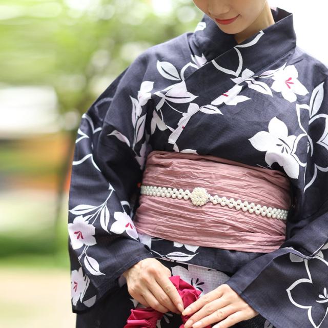 パールの帯飾り