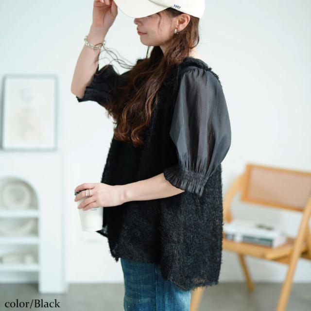 フリンジキャミドッキングチュニック