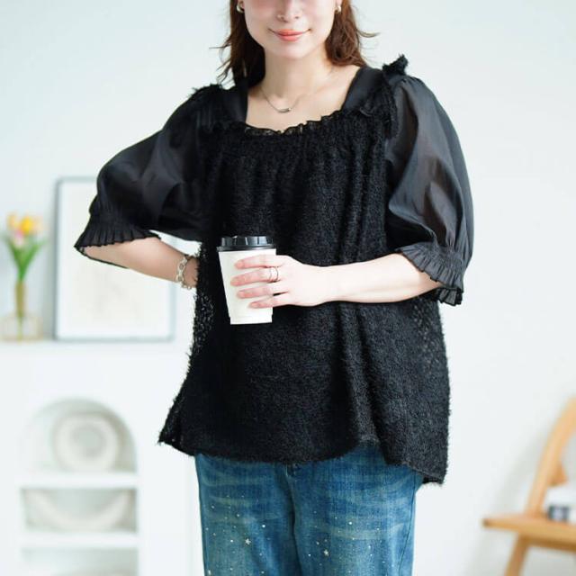 フリンジキャミドッキングチュニック