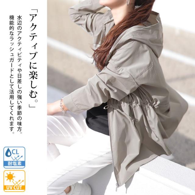 UVカット&耐塩素ドルストラッシュガード