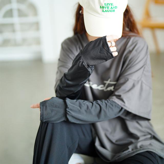 指穴付きロングアームカバー
