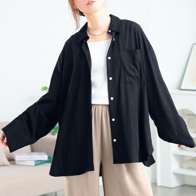 ビッグカフスワイドスリーブシャツ