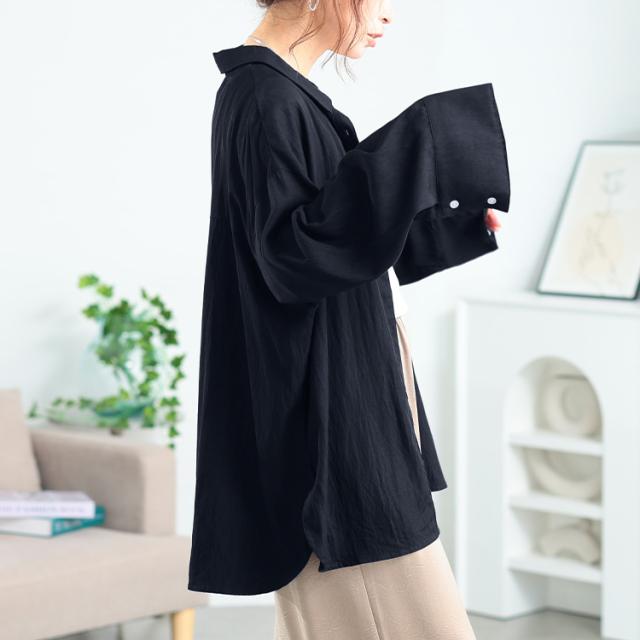 ビッグカフスワイドスリーブシャツ