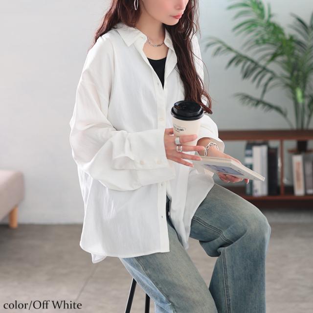 ビッグカフスワイドスリーブシャツ