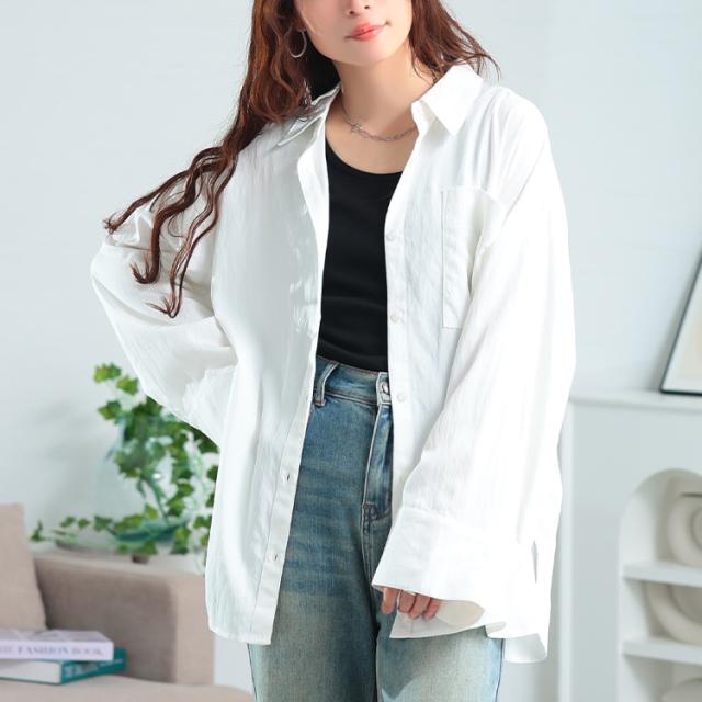 ビッグカフスワイドスリーブシャツ