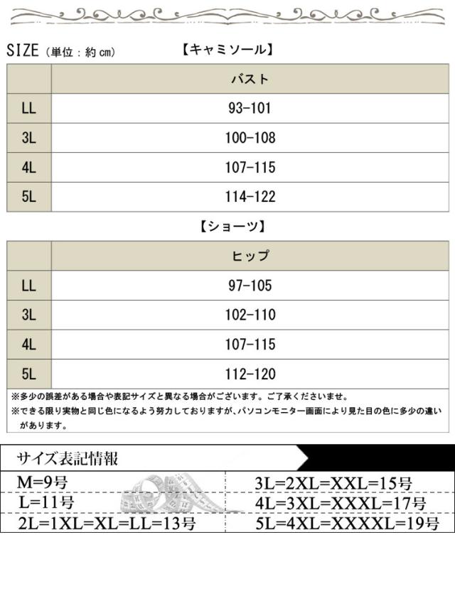 カップ付きシアーレースキャミソール&シアーレースショーツ2点セット