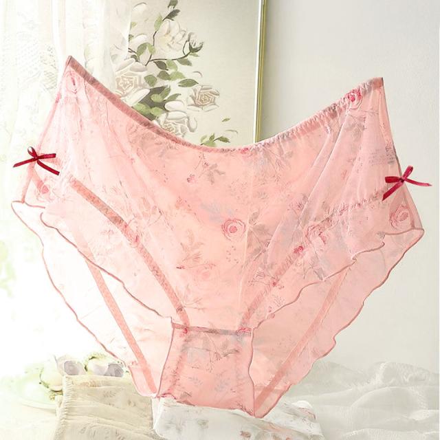 ローズメッシュリボンショーツ