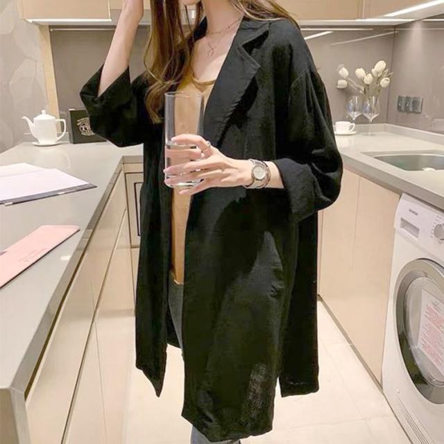 ミドル丈テーラードジャケット