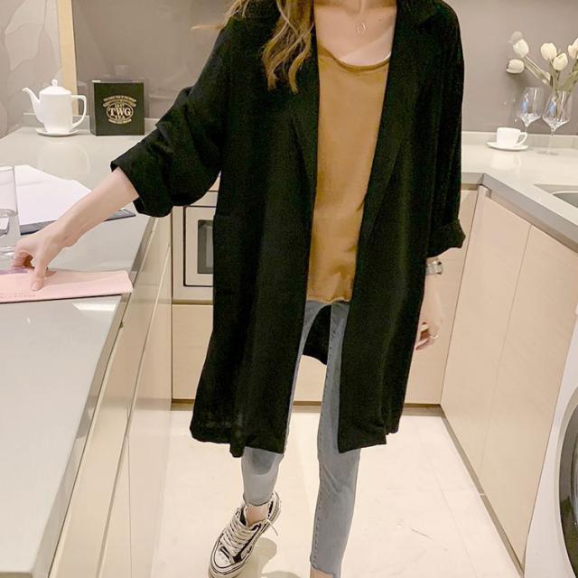 ミドル丈テーラードジャケット