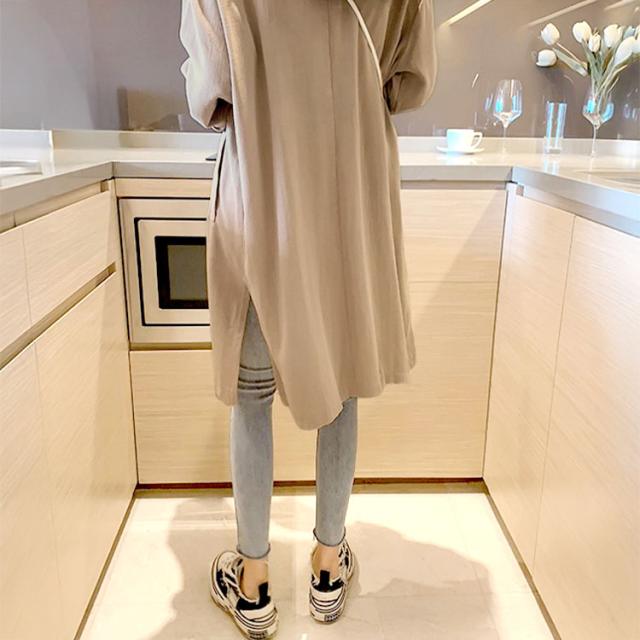 ミドル丈テーラードジャケット